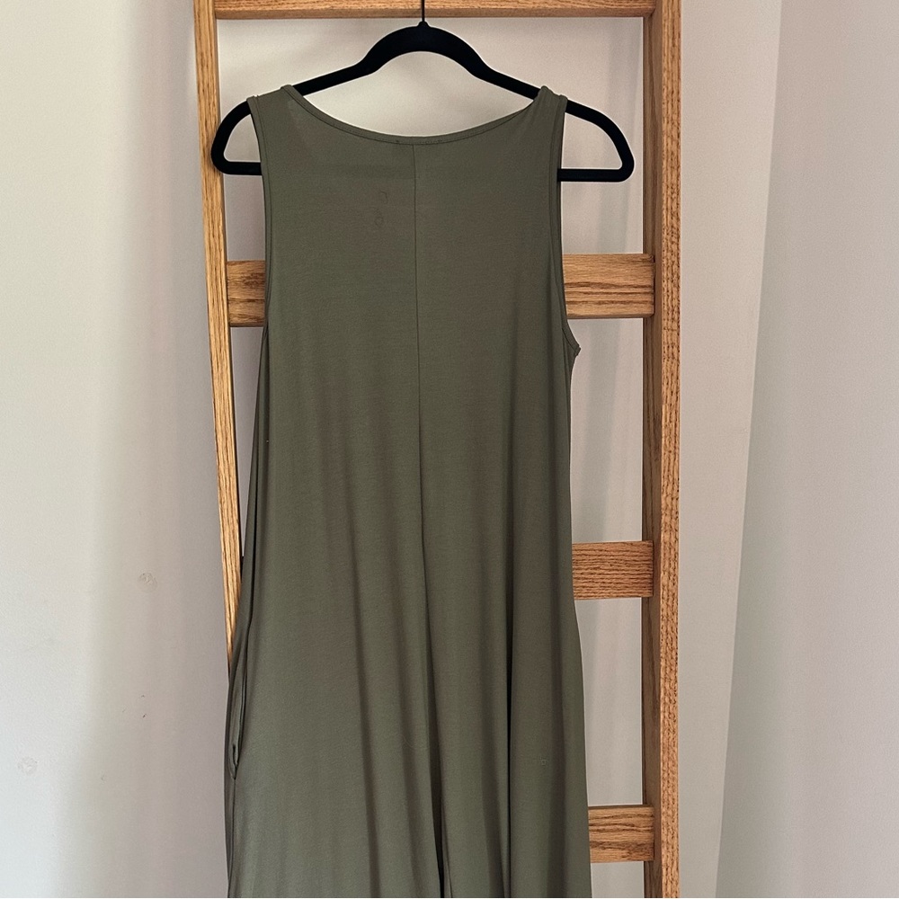 Olive Maxi Dress - Never Worn